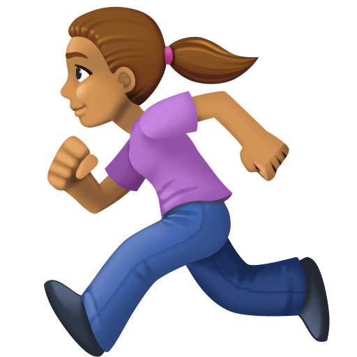 Mulher Correndo: Pele Morena para Facebook 16.0