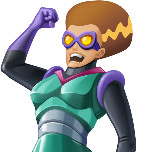 Жінка-суперлиходій: світлий тон шкіри для Facebook 16.0