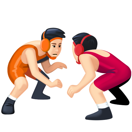 Wrestlers, Type-1-2 for Facebook 16.0