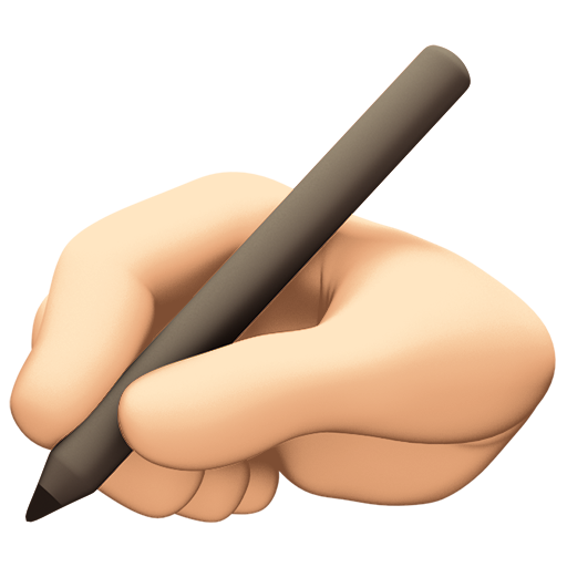 Escrevendo À Mão: Pele Clara para Facebook 16.0