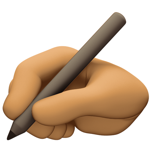 Escrevendo À Mão: Pele Morena para Facebook 16.0