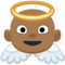 Bebê Anjo: Tom de Pele Médio-Escuro