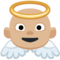 Bebê Anjo: Tom de Pele Médio-Claro