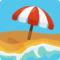 Praia E Guarda-Sol