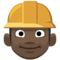 Trabalhador De Construção Civil: Tom de Pele Escuro