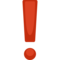 Ponto De Exclamação Vermelho
