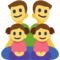 Família: Homem, Homem, Menina, Menina