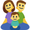 Família: Homem, Mulher, Menino