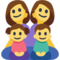 Família: Mulher, Mulher, Menina, Menino