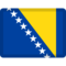 Bandeira: Bósnia e Herzegovina