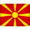 Bandeira: Macedônia do Norte