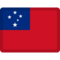 Bandeira: Samoa