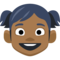 Menina: Tom de Pele Médio-Escuro