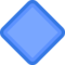 Losango Azul Grande
