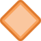 Losango Laranja Grande