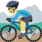 Homem Fazendo Mountain Bike
