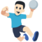 Jogador De Handebol: Tom de Pele Claro