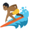 Homem Surfista: Tom de Pele Médio-Escuro
