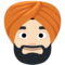 Homem Com Turbante: Tom de Pele Claro