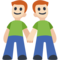Dois Homens De Mãos Dadas: Tom de Pele Claro