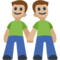 Dois Homens De Mãos Dadas: Tom de Pele Médio-Claro