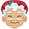 Mamãe Noel: Tom de Pele Médio-Claro