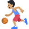 Pessoa Jogando Basquete: Tom de Pele Médio