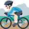 Pessoa Fazendo Mountain Bike: Tom de Pele Claro