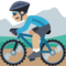 Pessoa Fazendo Mountain Bike: Tom de Pele Médio-Claro