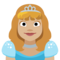 Princesa: Tom de Pele Médio-Claro