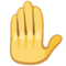 Dorso Da Mão Levantado