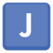 Símbolo Indicador Regional Letra J