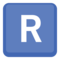 Símbolo Indicador Regional Letra R
