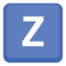Símbolo Indicador Regional Letra Z