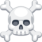 Caveira E Ossos Cruzados