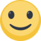 Rosto Levemente Sorridente