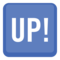 Botão "Up!"