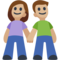 Mulher E Homem De Mãos Dadas: Tom de Pele Médio-Claro