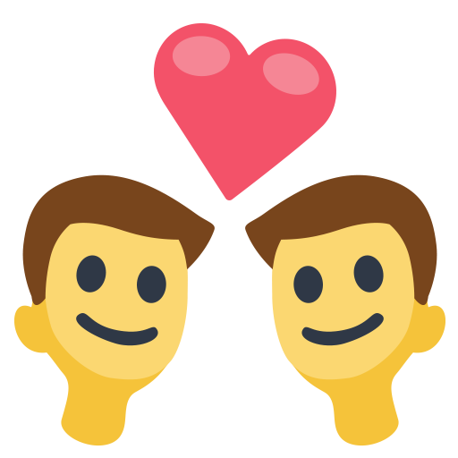 Casal Apaixonado: Homem, Homem