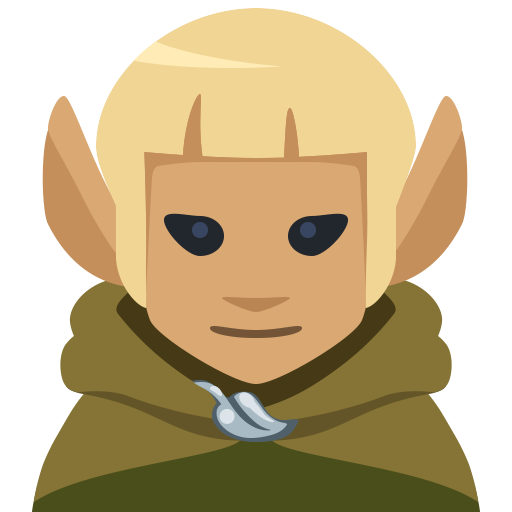 Elfo: Tom de Pele Médio