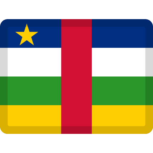 Bandeira: República Centro-Africana