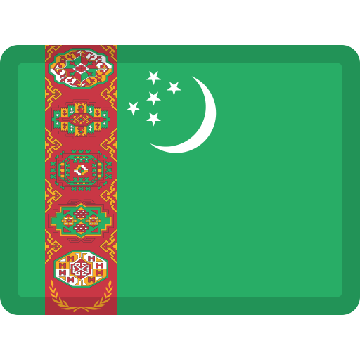 Bandeira: Turcomenistão