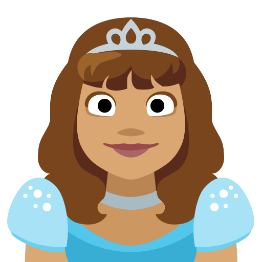 Princesa: Tom de Pele Médio