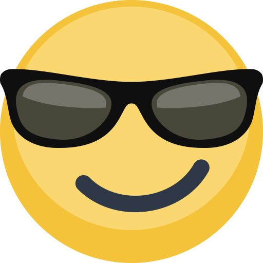Rosto Sorridente Com Óculos Escuros