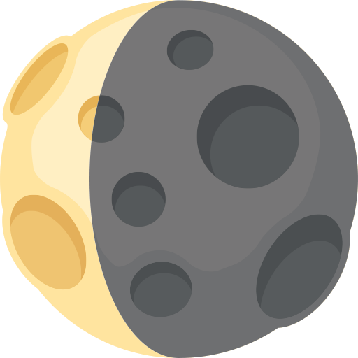 Lua Minguante Côncava