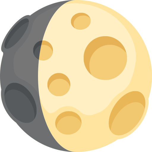 Lua Crescente Convexa