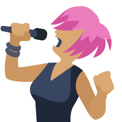 Cantora: Tom de Pele Médio