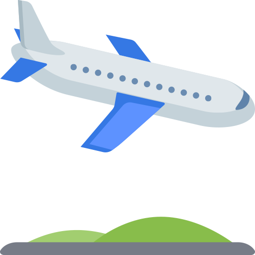 Avião Aterrissando