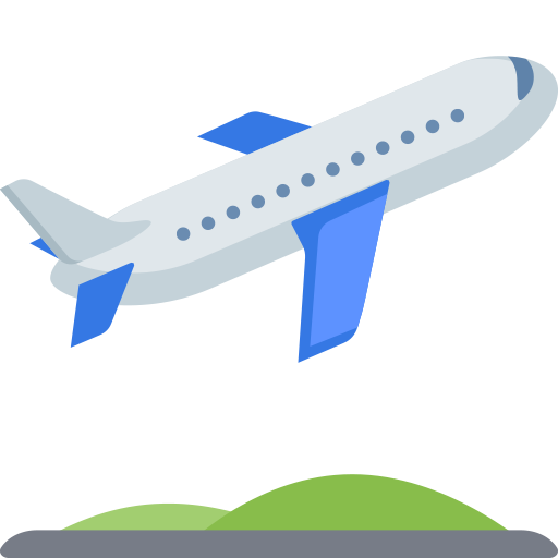 Avião Decolando