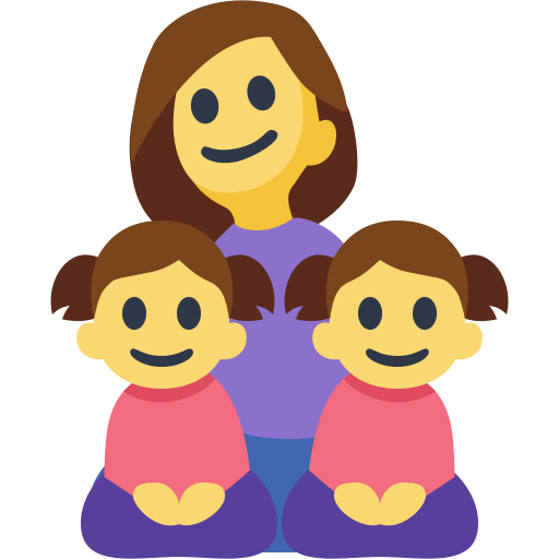 Família: Mulher, Menina, Menina